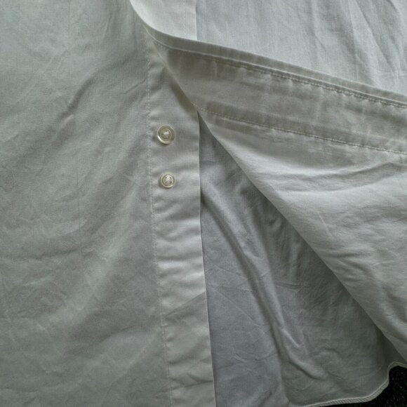 Brooks Brothers Button Up White Cotton Blend Stretch Madison 17 34/35 Adult - Picture 10 of 16